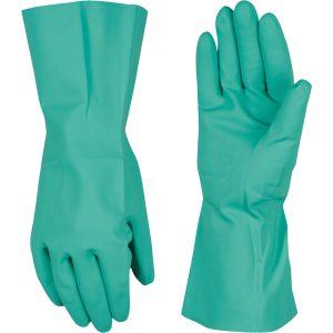 Men's Nitrile Coated Embossed Grip 13-Inch Gauntlet Cuff