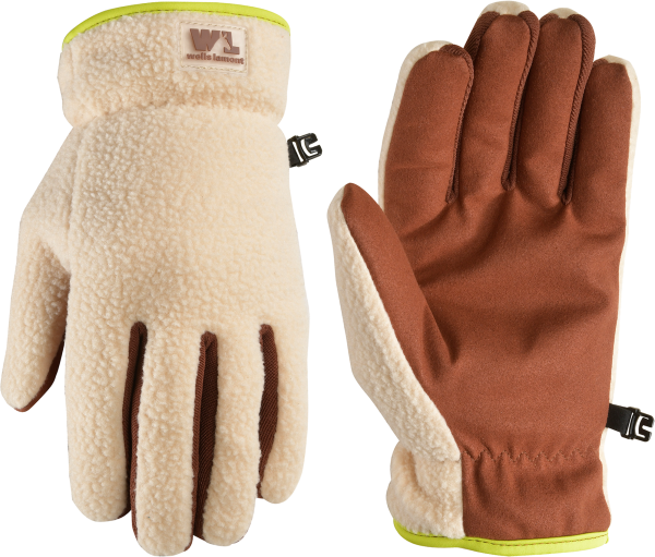 Women’s Soft Sherpa Shirred Wrist